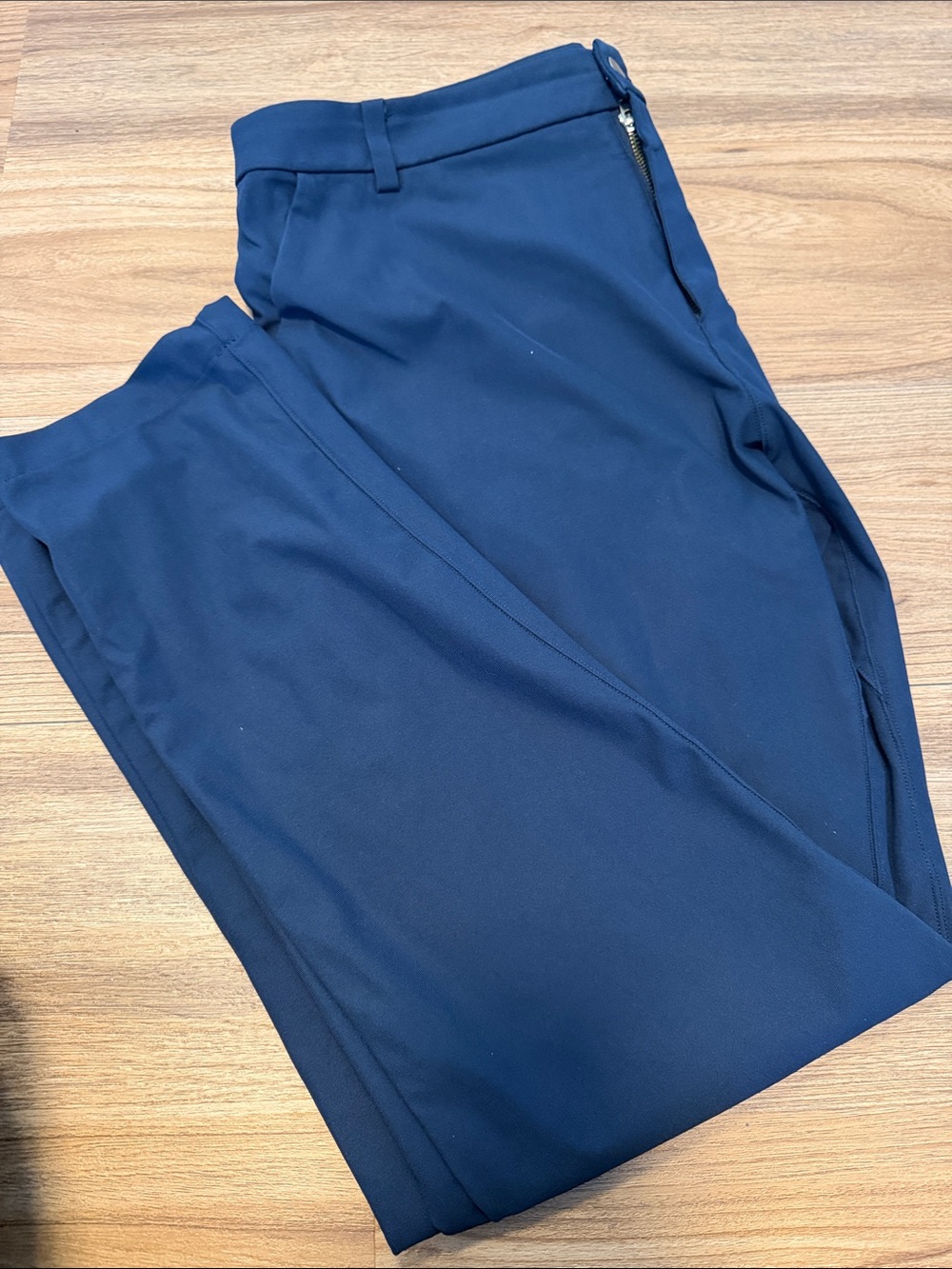 lululemon athletica Men's Navy Dress Pants - Sleek Tailored Look